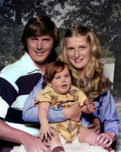 Family photo color restored